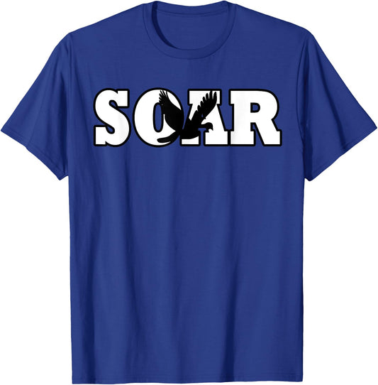 SOAR Eagle t shirt T-Shirt - T-Shirt | Royal