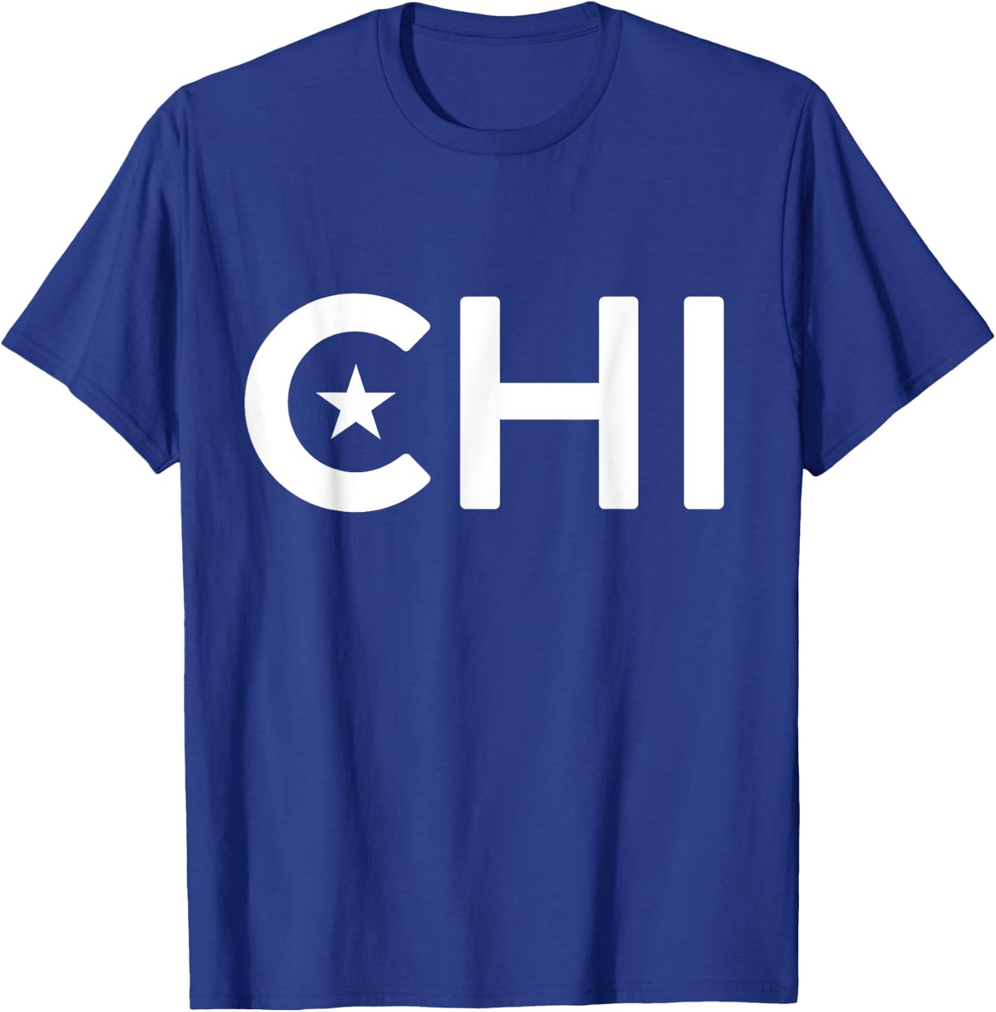CHI - Chile Two Part Combo Design - Chilean Flag Part 1 T-Shirt - T-Shirt | Royal
