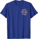 Anti Social Lifting Club: Tan Logo (Front + Back) T-Shirt - T-Shirt | Royal