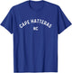Classic North Carolina | Retro Cape Hatteras NC Trendy T-Shirt - T-Shirt | Royal