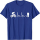 Road bike and beer - road bike cycling bike racing bike T-Shirt - T-Shirt | Royal
