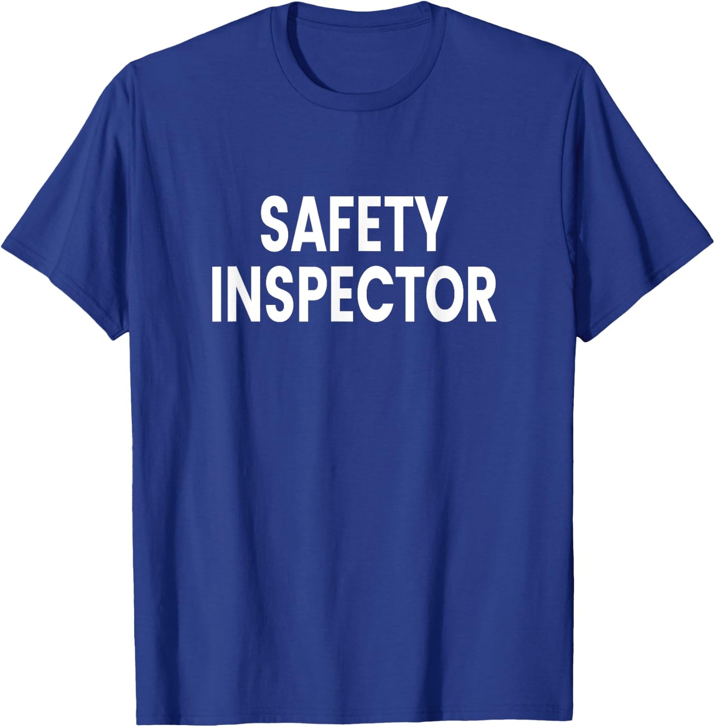 Safety Inspector T-Shirt - T-Shirt | Royal