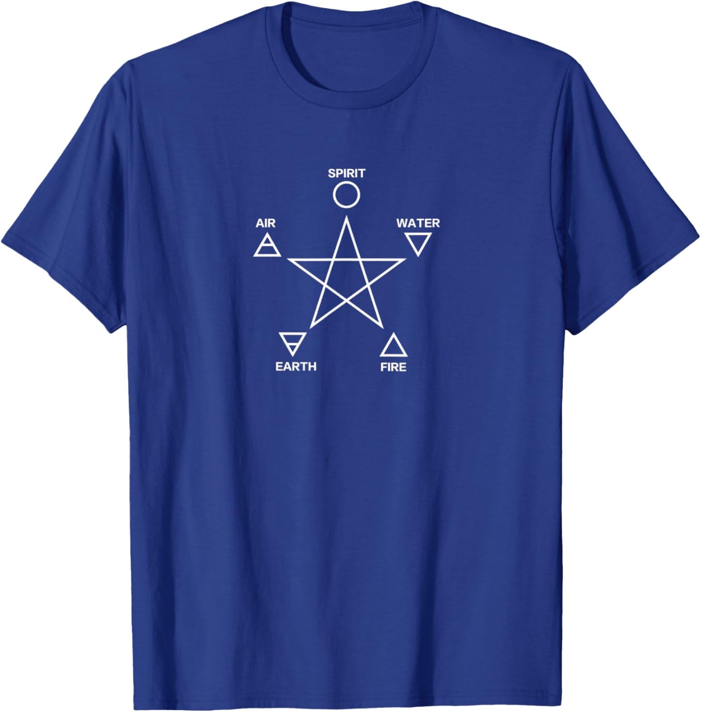 Elements, pentagram, symbol, alchemy, spirituality, magic T-Shirt - T-Shirt | Royal