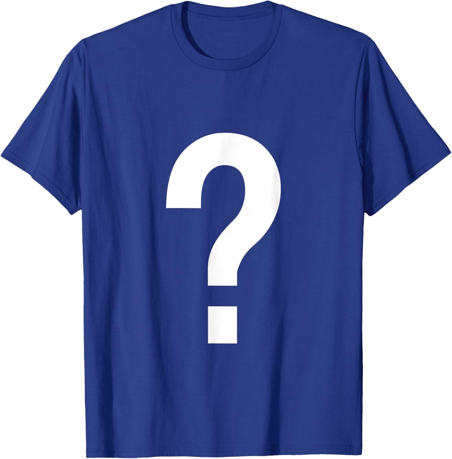 Question Mark Couple Guess Who Costume T-Shirt - T-Shirt | Royal