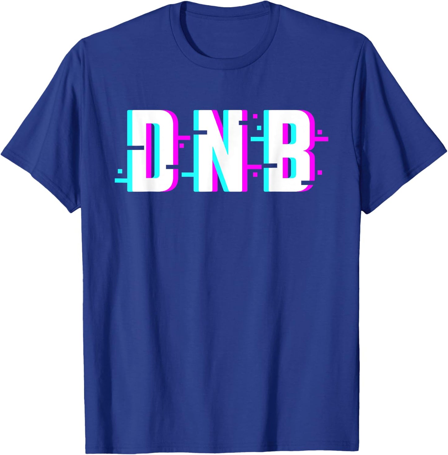 DNB | Drum and Bass EDM Music T-Shirt - T-Shirt | Royal