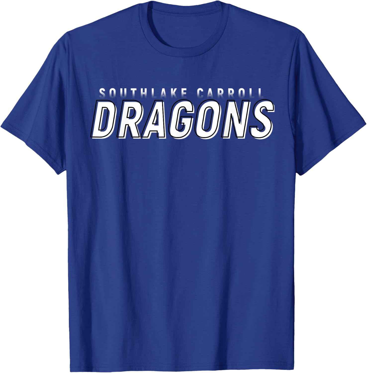 Southlake Carroll Dragons Southlake Texas Carroll ISD T-Shirt - T-Shirt | Royal