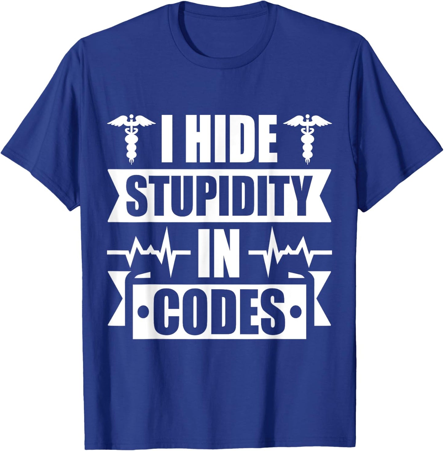 Medical coder medical coding T-Shirt - T-Shirt | Royal