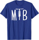 MTB Mountain Bike novelty MTB T-Shirt - T-Shirt | Royal