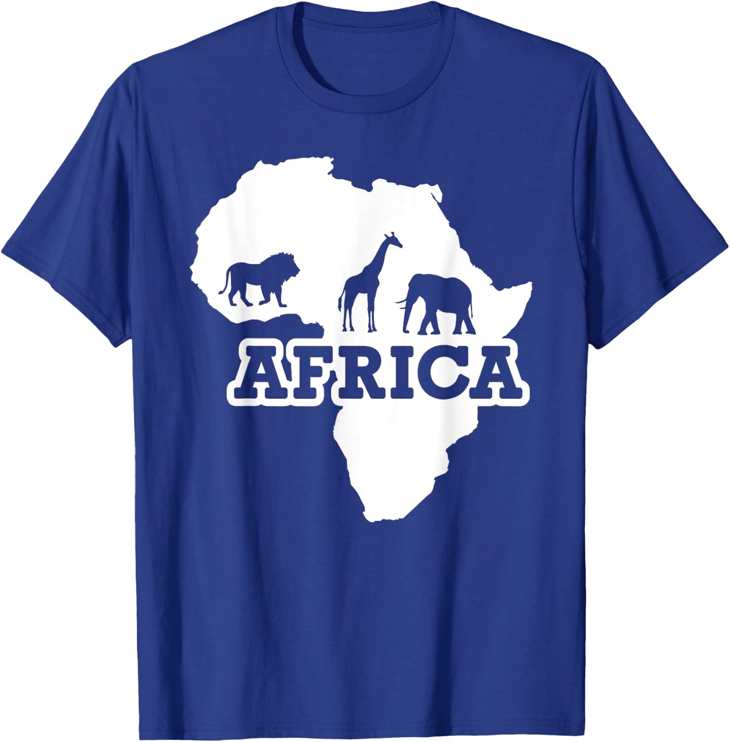 Africa Map T-Shirt - T-Shirt | Royal