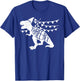 Three Rex Funny Trex Dinosaur 3rd Birthday Party Kids T-Shirt - T-Shirt | Royal