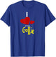 I Love My Gollie Dog T-Shirt - T-Shirt | Royal