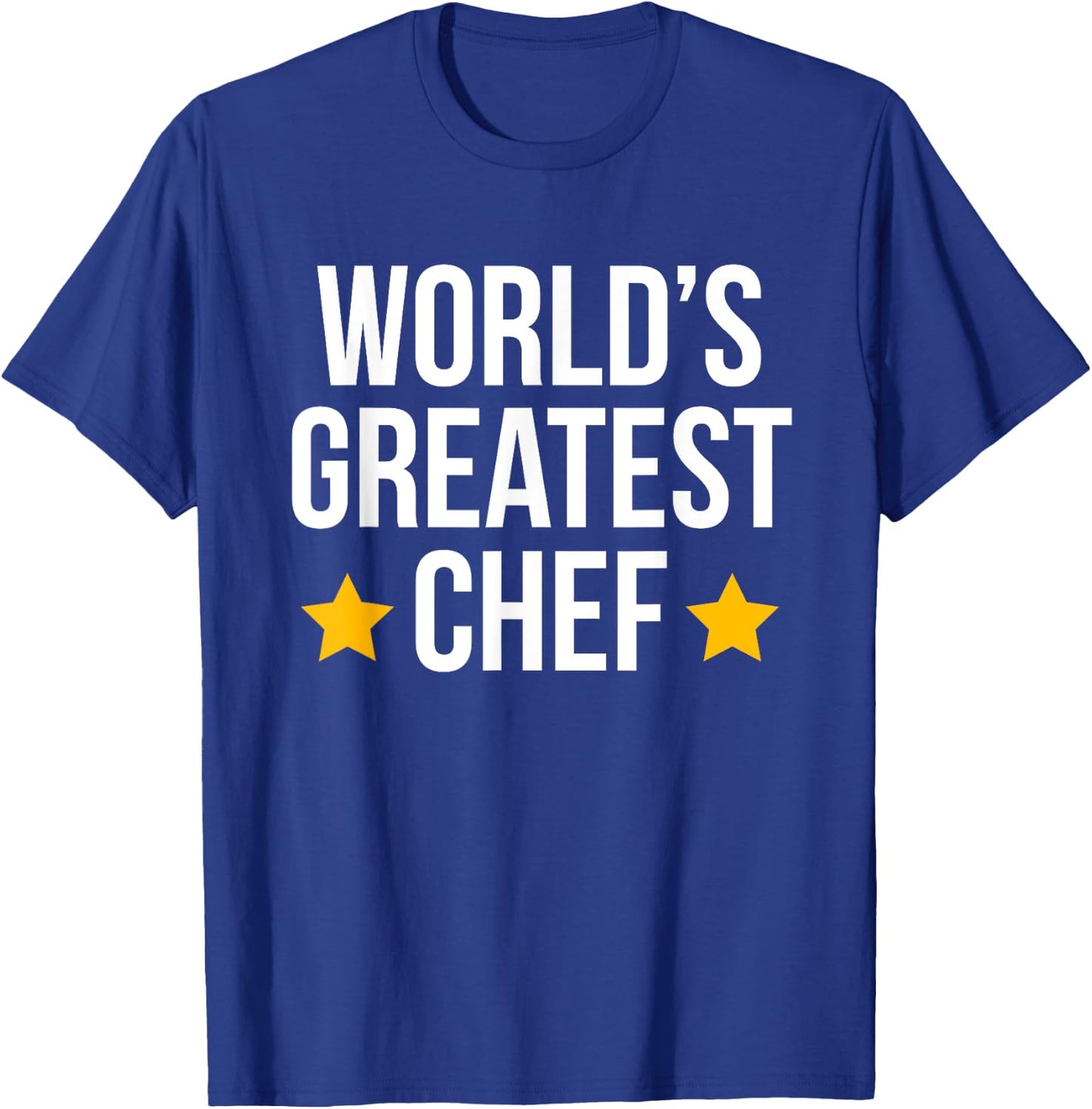 World's Greatest Chef Kitchen Funny Cook T-Shirt - T-Shirt | Royal