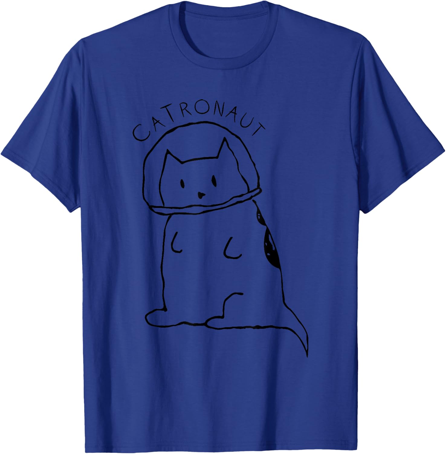 Cat Astronaut , Catronaut Women Kids T-Shirt - T-Shirt | Royal