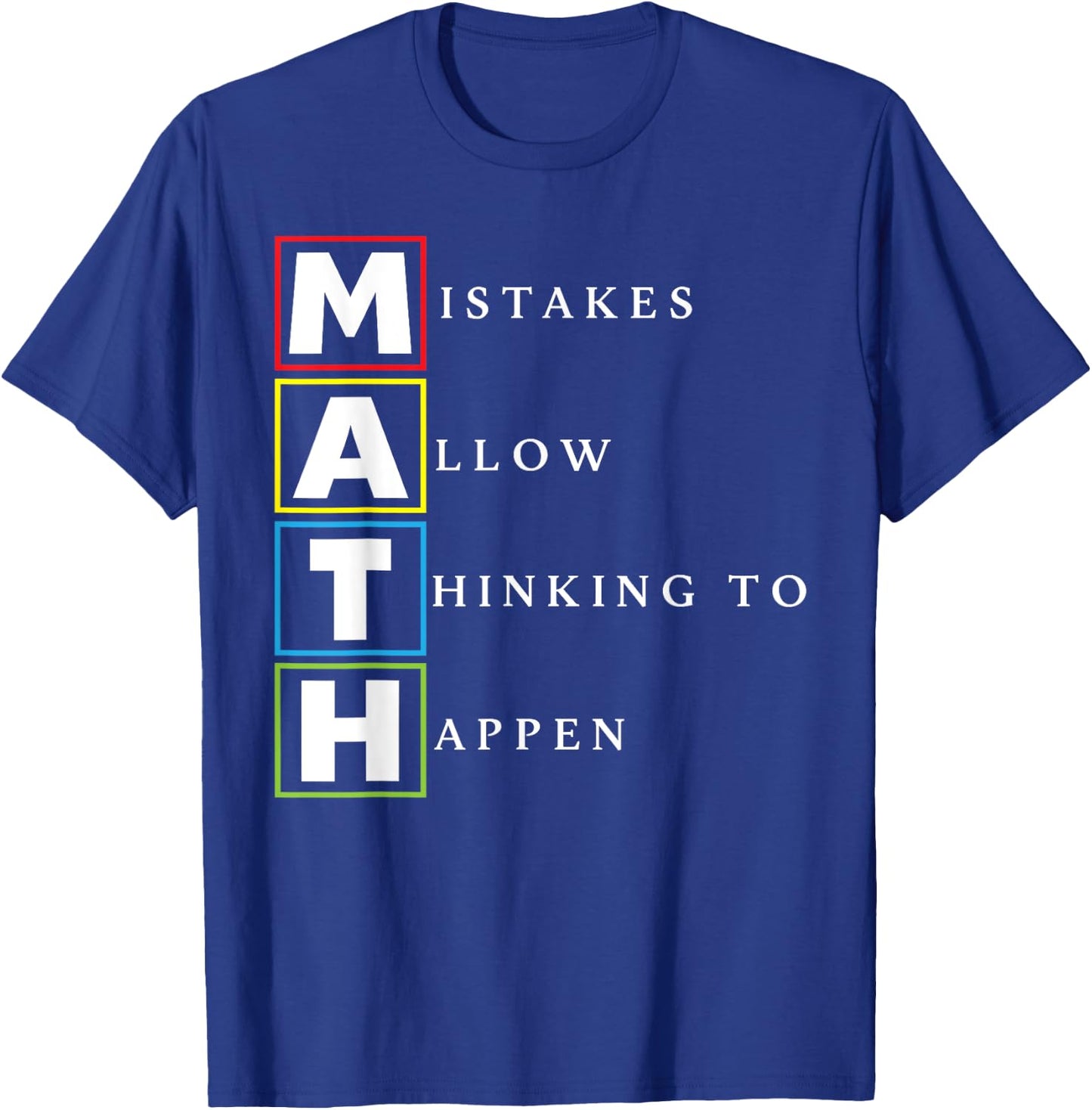 Math Saying Funny Math Joke Mathematician T-Shirt - T-Shirt | Royal