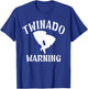 Twinado Funny Twin T-Shirt - T-Shirt | Royal