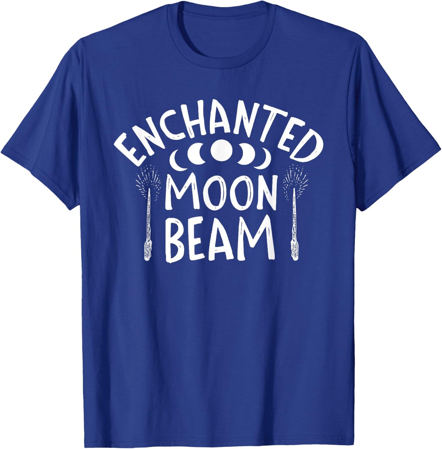 Mystical And Magical Enchanted Moon Beam Star Child T-Shirt - T-Shirt | Royal