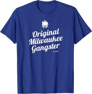 Milwaukee Wisconsin Italian Mob Original Milwaukee Gangster T-Shirt - T-Shirt | Royal