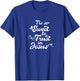 Tis so Sweet to Trust in Jesus Christian Hymn Graphic Design T-Shirt - T-Shirt | Royal