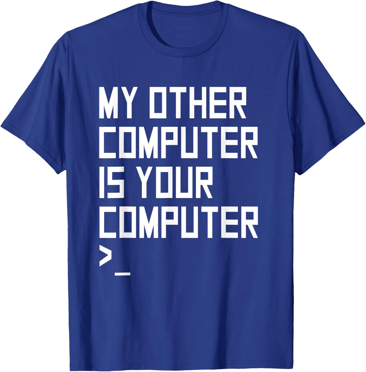 Ethical Hacking Cyber Computer Security T-Shirt - T-Shirt | Royal