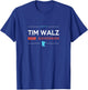 Tim Walz for Minnesota Governor Campaign 2018 Shirt T-Shirt - T-Shirt | Royal