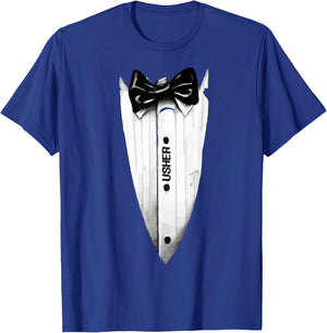 Groom's Crew Wedding Usher T-Shirt - T-Shirt | Royal