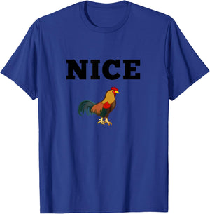 Nice Cock Funny Rude Joke Valentines Day Top Kinky T-Shirt - T-Shirt | Royal