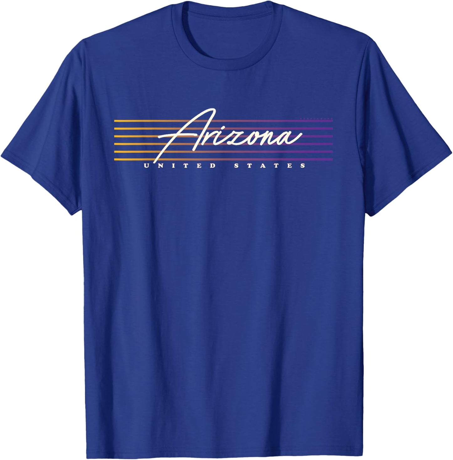 Arizona US State Vintage Style Retro Arizona T-Shirt - T-Shirt | Royal