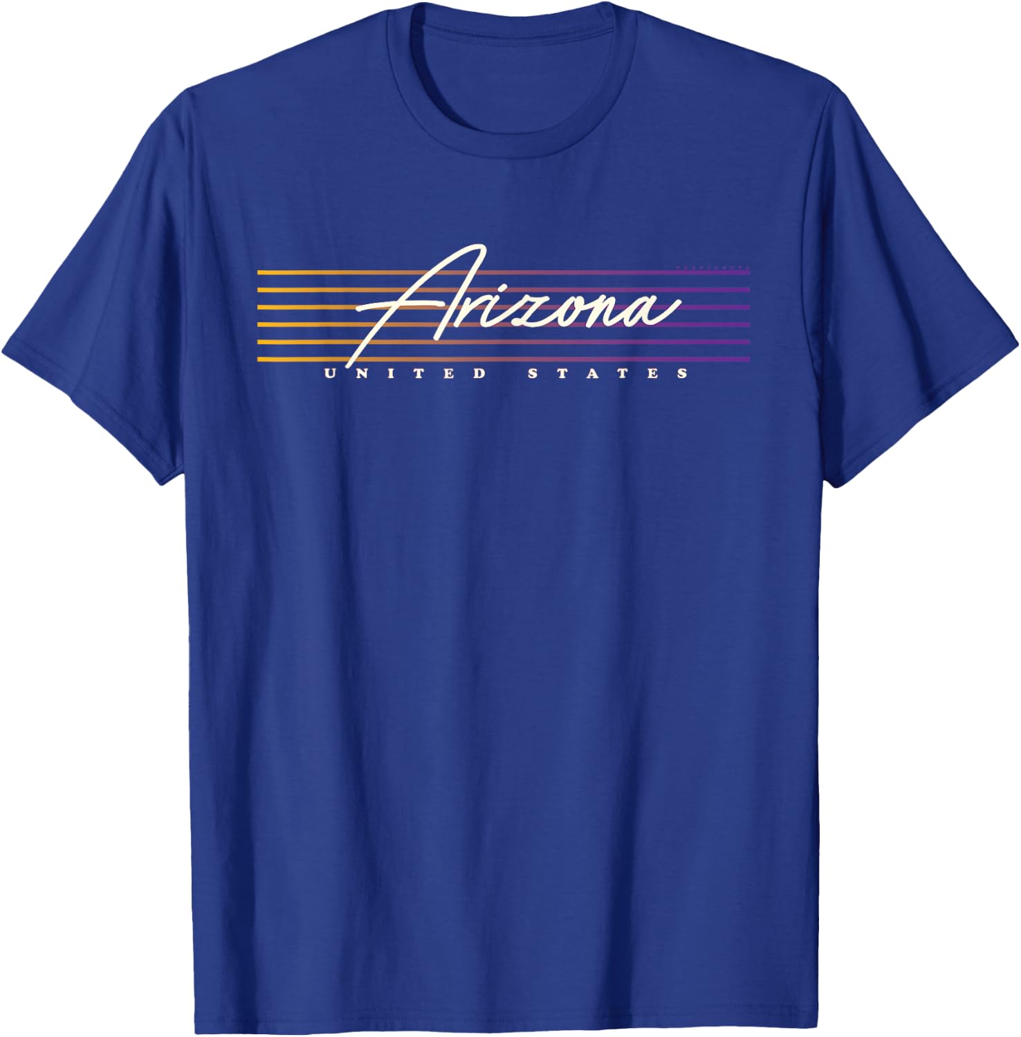 Arizona US State Vintage Style Retro Arizona T-Shirt - T-Shirt | Royal