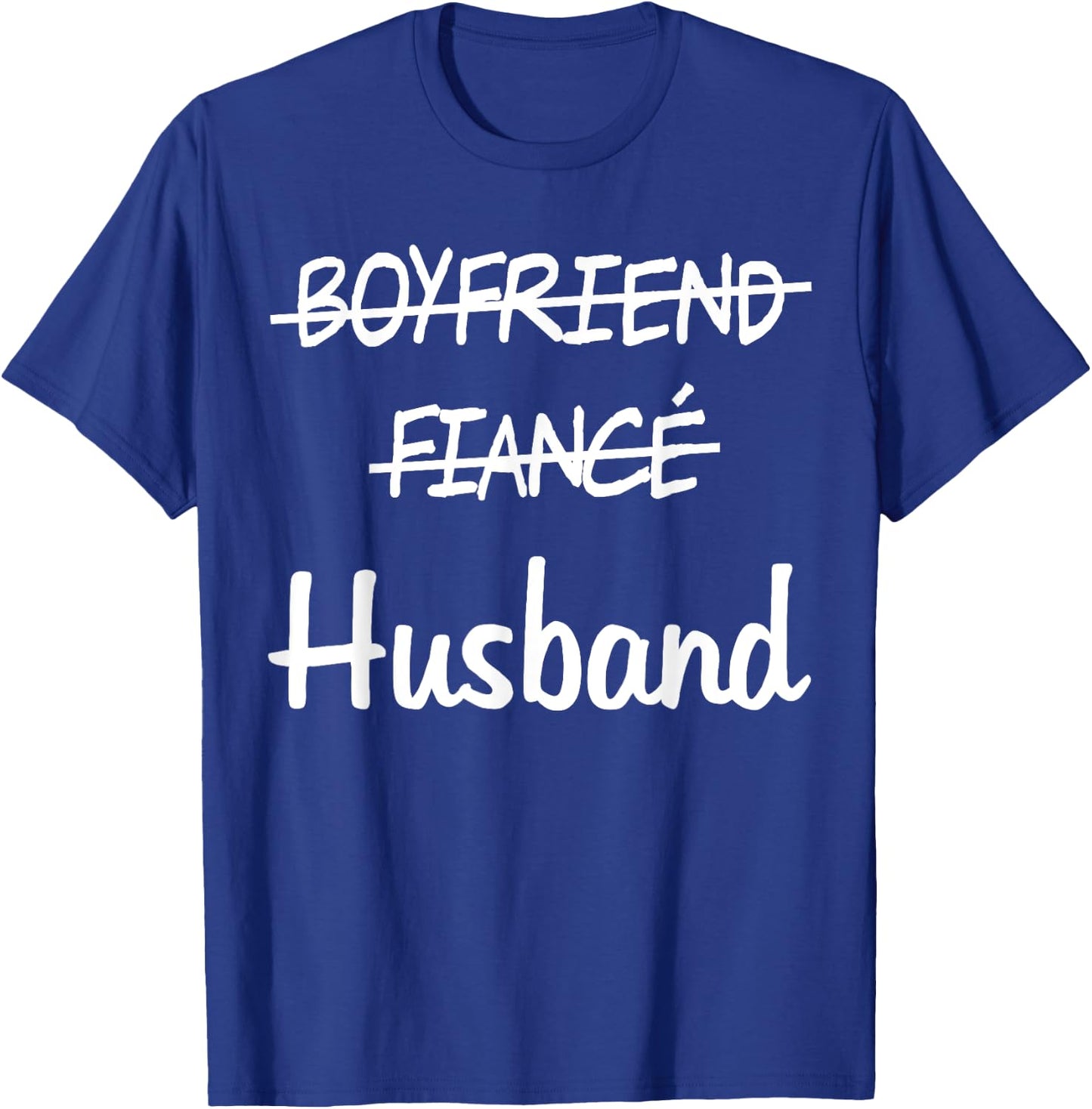 Boyfriend Fiance Husband T-Shirt - T-Shirt | Royal