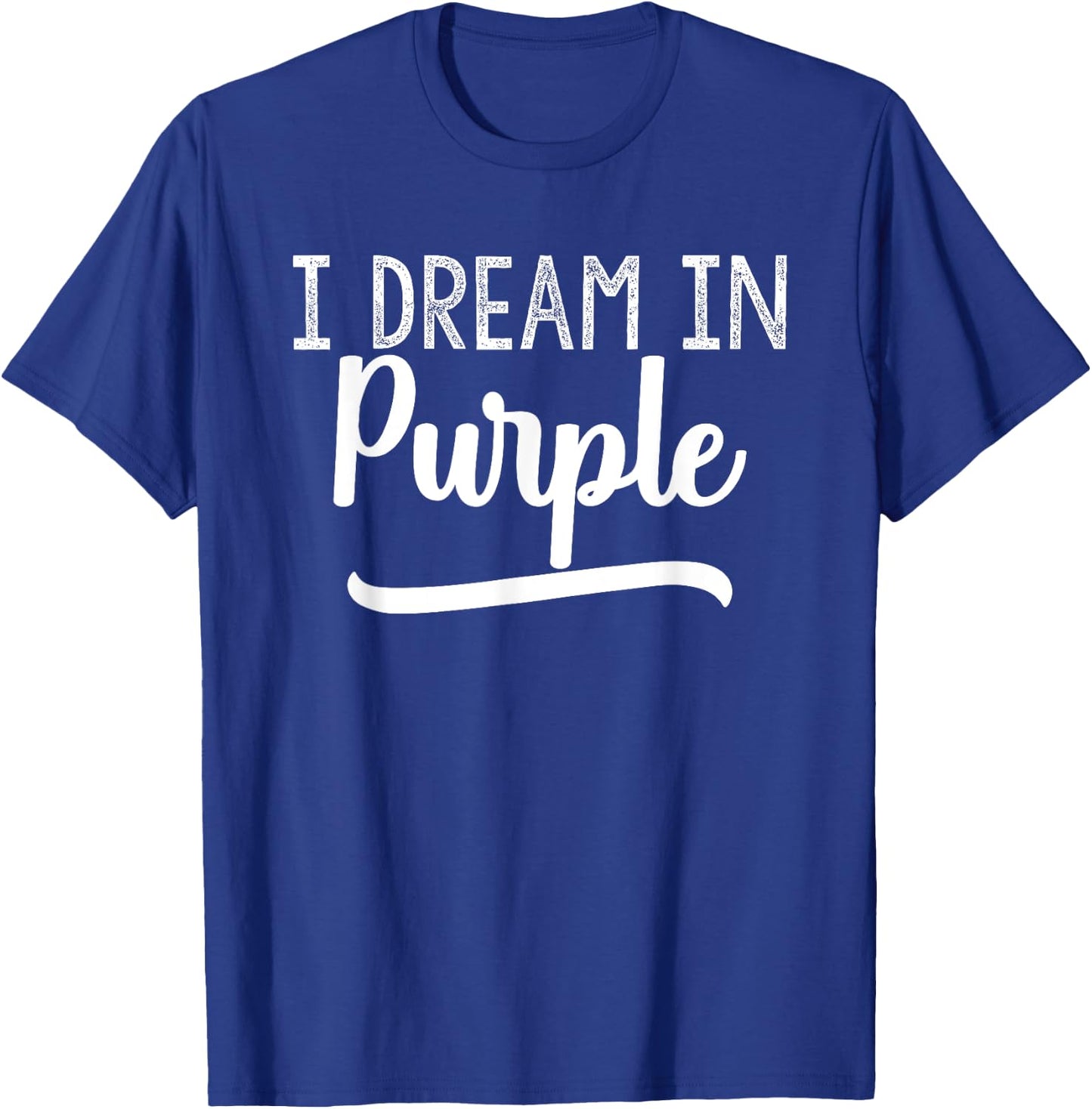 Winners Wear Purple Team Spirit Game Competition Color Sport T-Shirt - T-Shirt | Royal