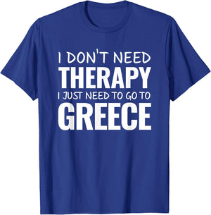 Greece for Greek Souvenir Gift Greece Trip T-Shirt - T-Shirt | Royal