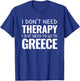 Greece for Greek Souvenir Gift Greece Trip T-Shirt - T-Shirt | Royal