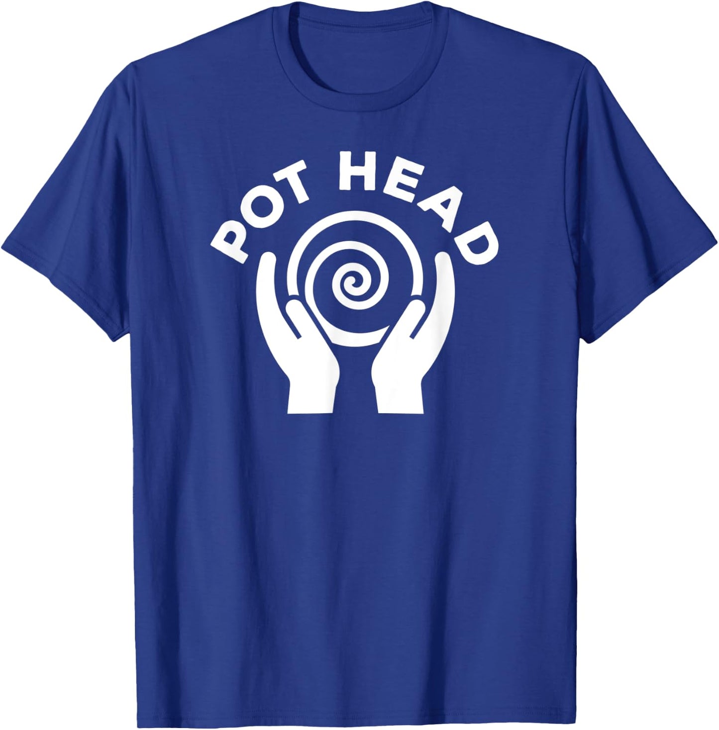 Pot Head Funny Pottery T-Shirt - T-Shirt | Royal