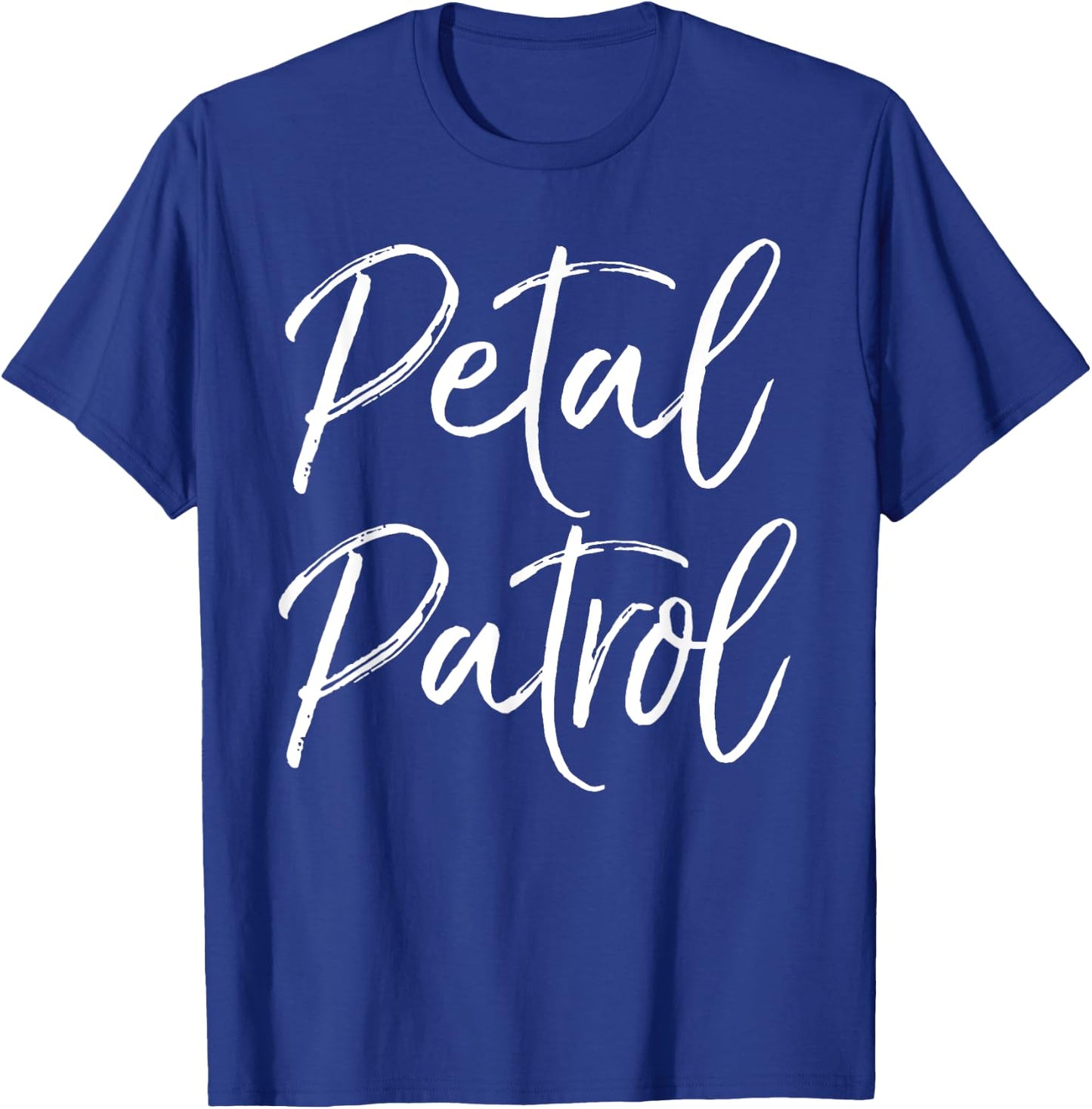 Cute Bridal Party Gift Flower Girl Petal Patrol T-Shirt - T-Shirt | Royal