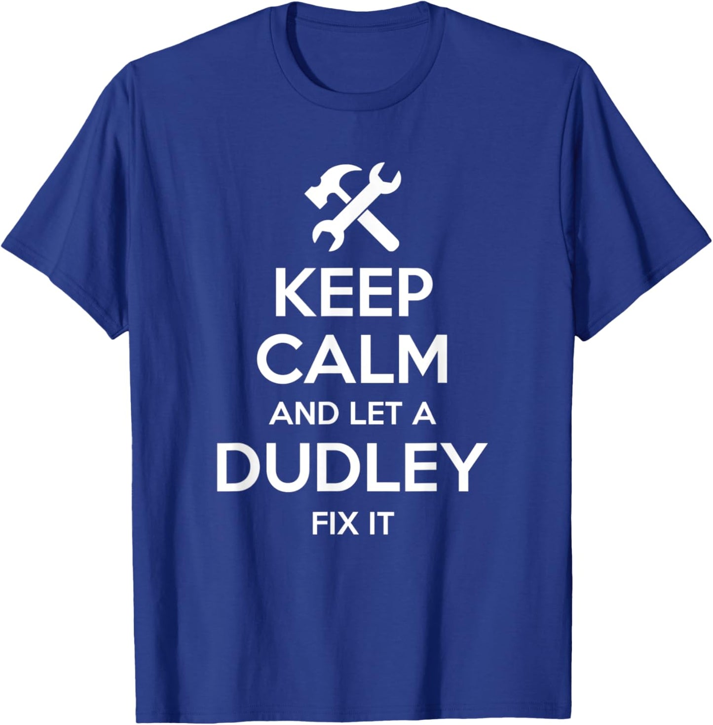 DUDLEY Funny Surname Birthday Family Tree Reunion Gift T-Shirt - T-Shirt | Royal