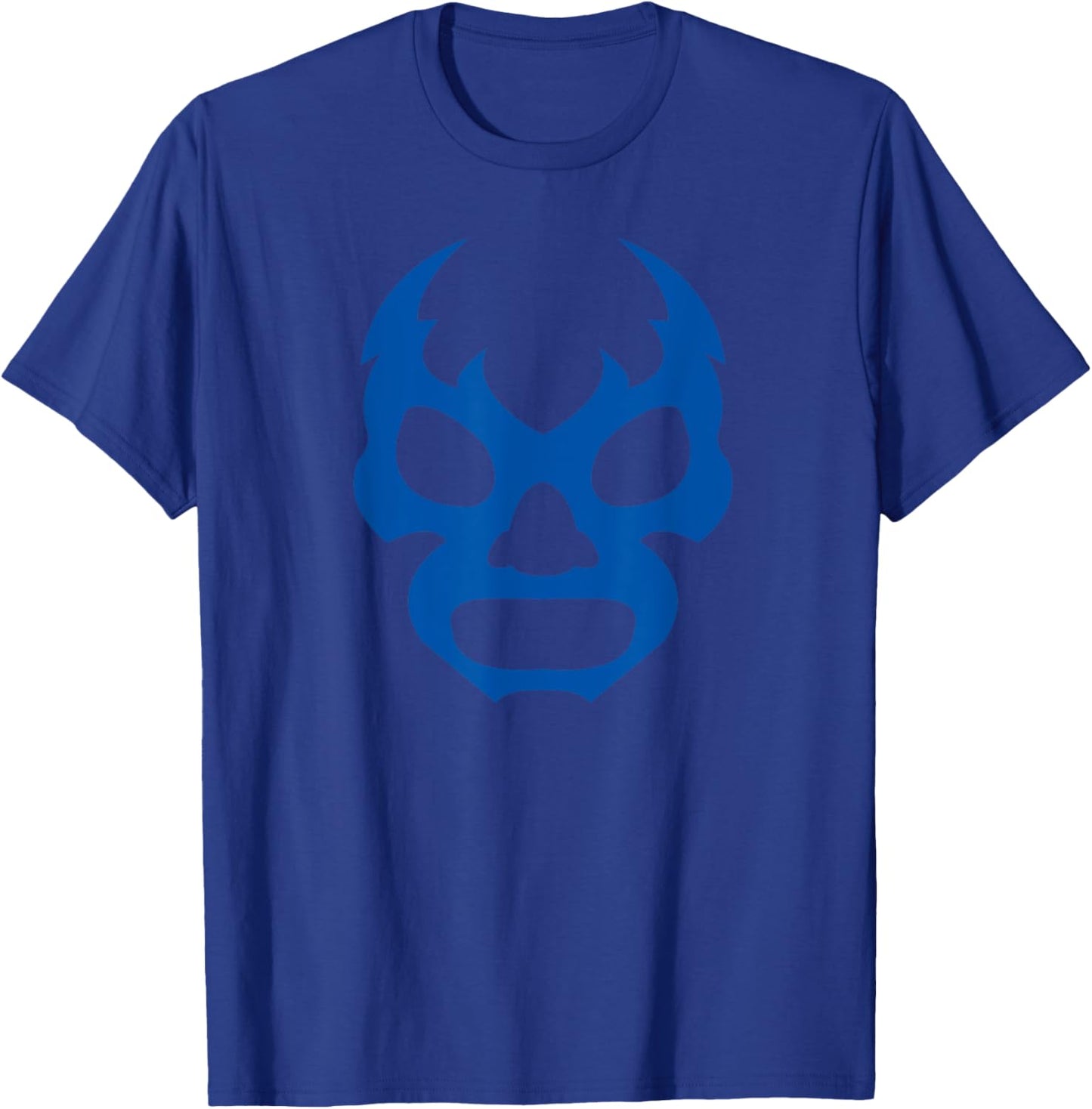 Lucha Libre Face Funny Mexican Wrestler Hero Gift T-Shirt - T-Shirt | Royal