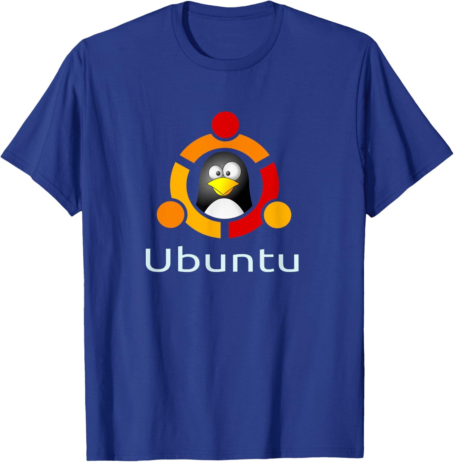 Ubuntu Linux Os funny Tux Penguin -Shirt T-Shirt - T-Shirt | Royal