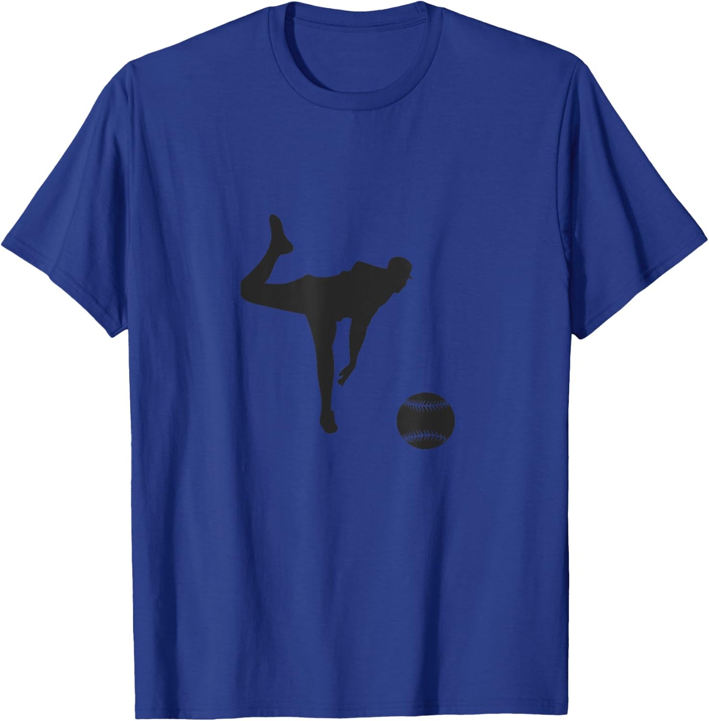 Pitcher Baseball T-Shirt - T-Shirt | Royal