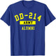 DD 214 Army Alumni T-Shirt - T-Shirt | Royal