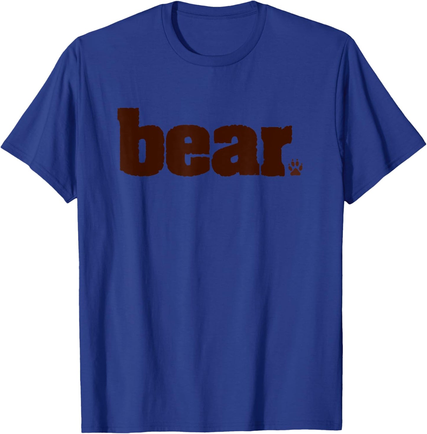 BEAR Manly Men Gay Pride Queer T-Shirt - T-Shirt | Royal