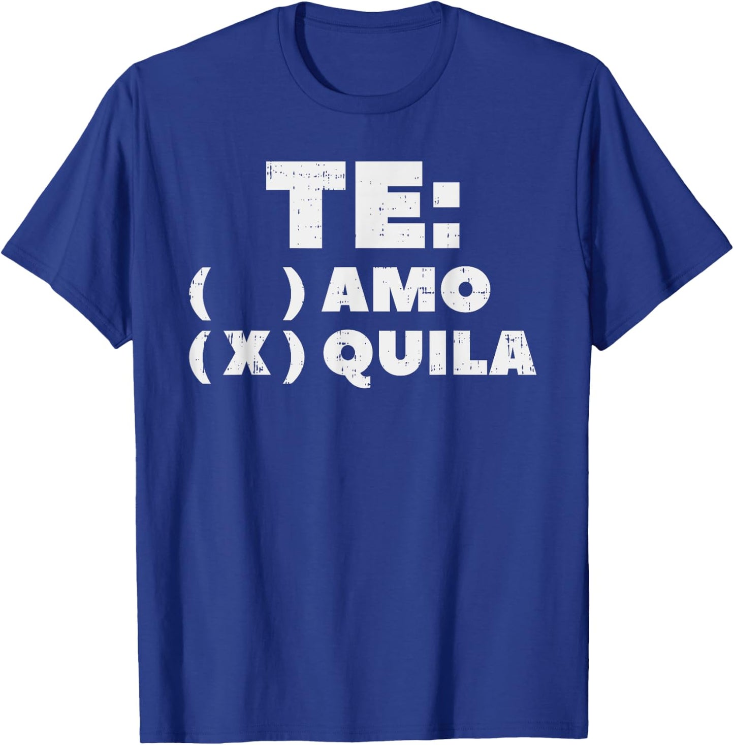 Te Amo Tequila Funny Mexican Fiesta Party Drinking Pub T-Shirt - T-Shirt | Royal
