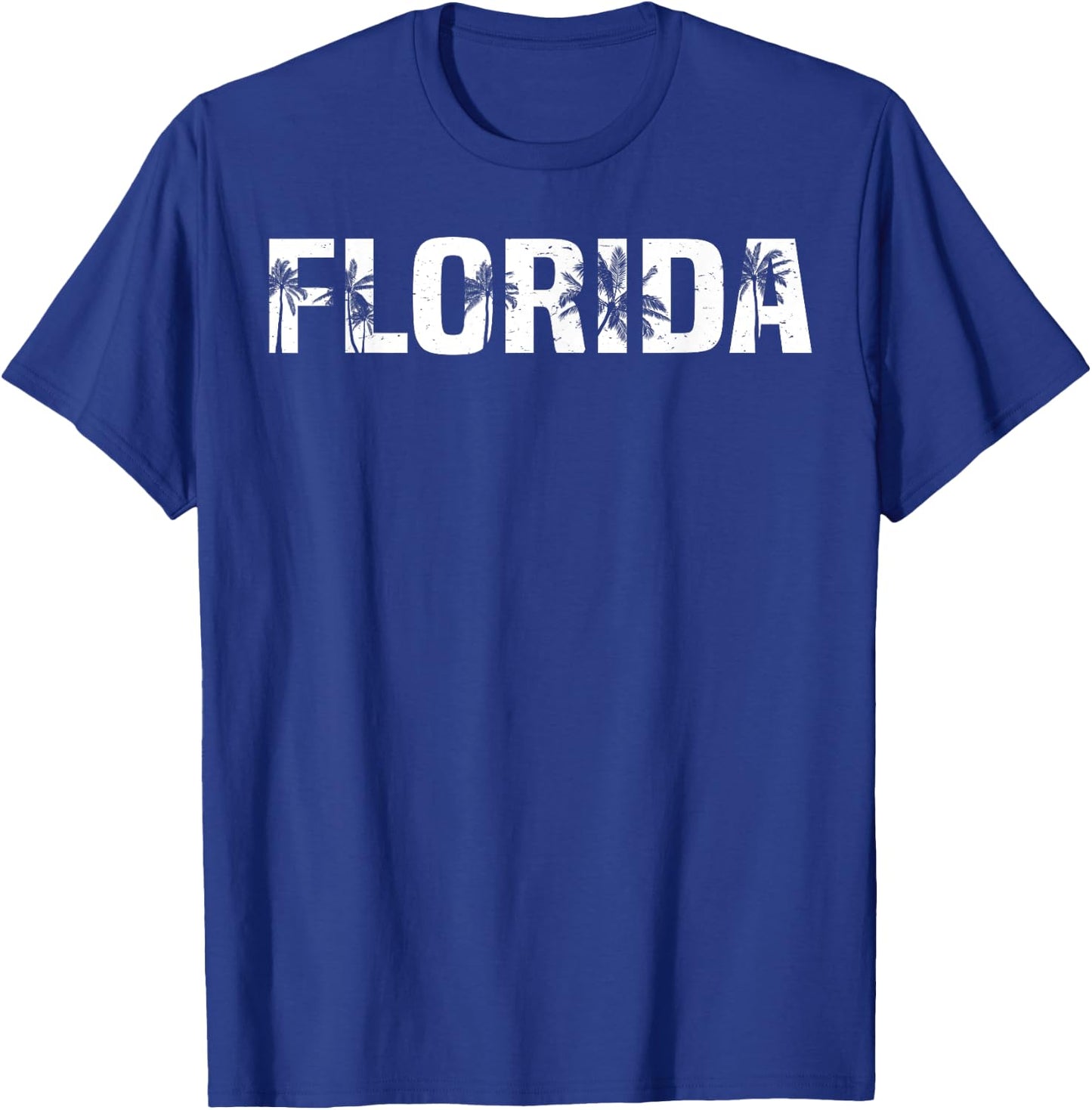 Florida The Sunshine State Women Girls Kids T-Shirt - T-Shirt | Royal