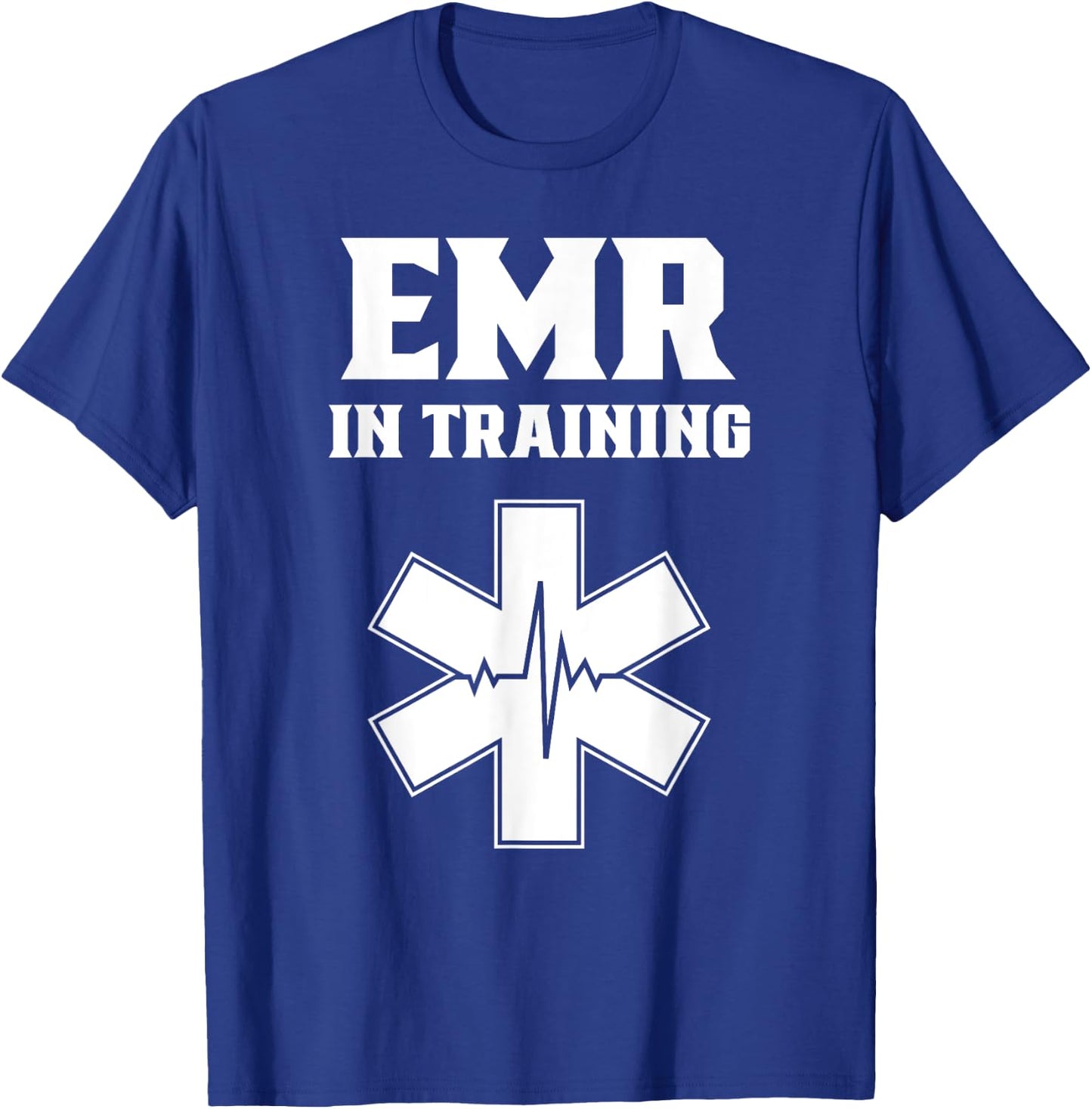 Emergency Medical Responder In Training Emr Emt Ambulance T-Shirt - T-Shirt | Royal