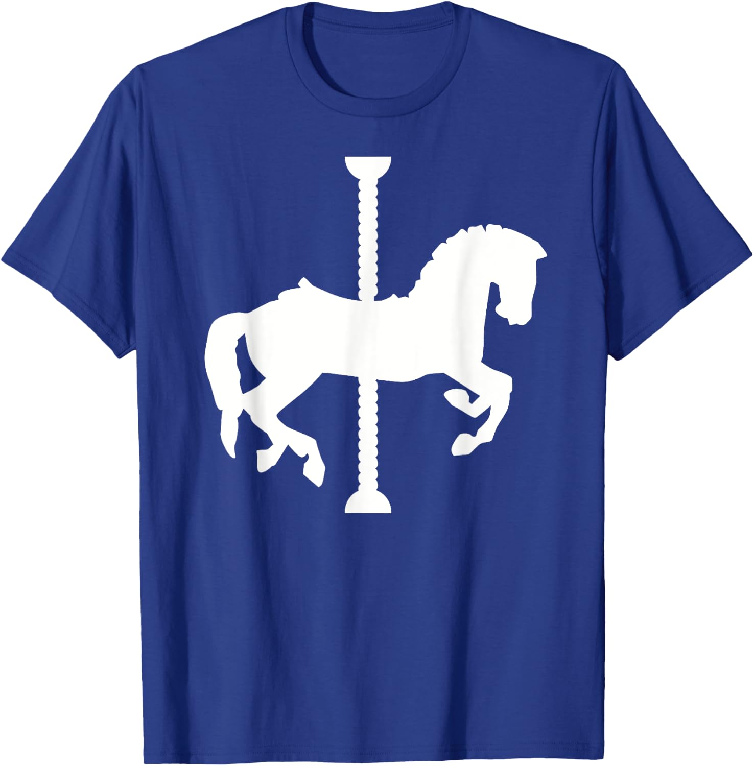 Carousel horse T-Shirt - T-Shirt | Royal