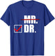 Doctor Gifts Male PhD Graduation Gift T-Shirt - T-Shirt | Royal