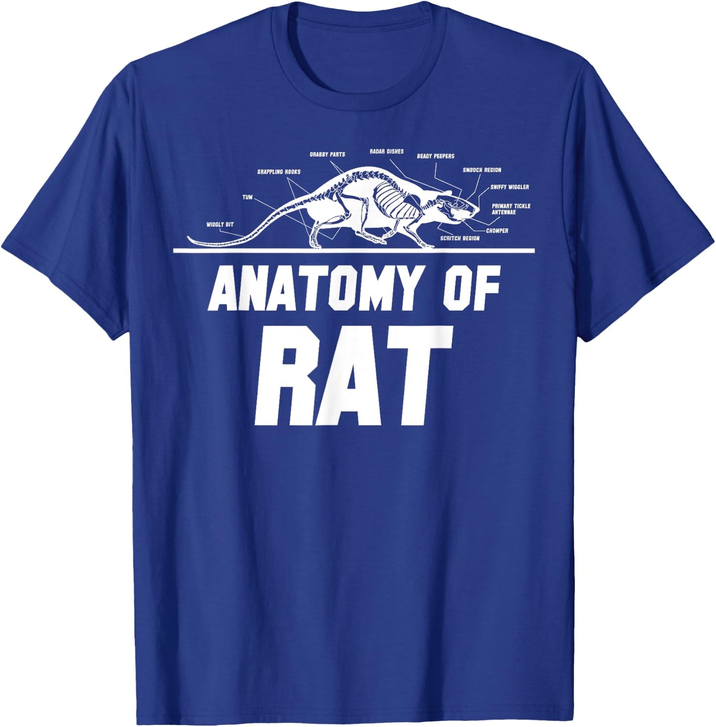 Anatomy of Rat - Rat Costume Mouse Rat T-Shirt - T-Shirt | Royal