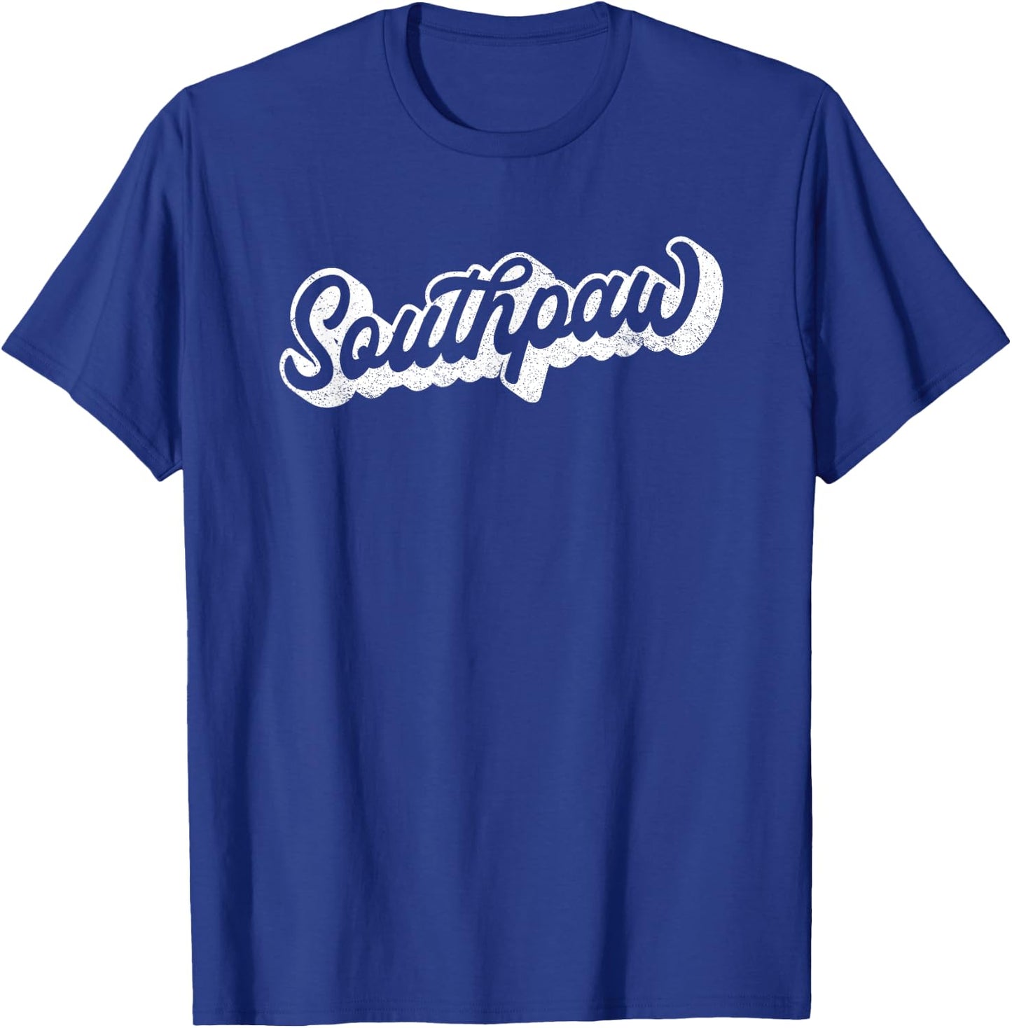 Southpaw Baseball Softball Lefty Left Handed Pitcher T-Shirt - T-Shirt | Royal