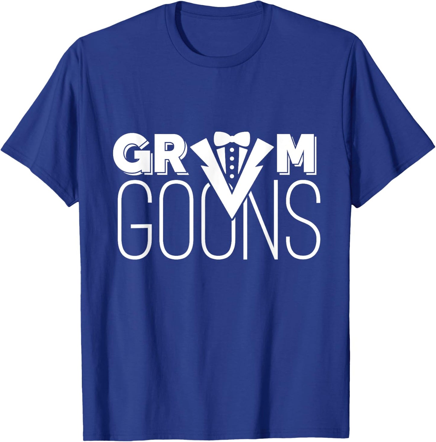 Grooms Goons Groomsman T-Shirt - T-Shirt | Royal