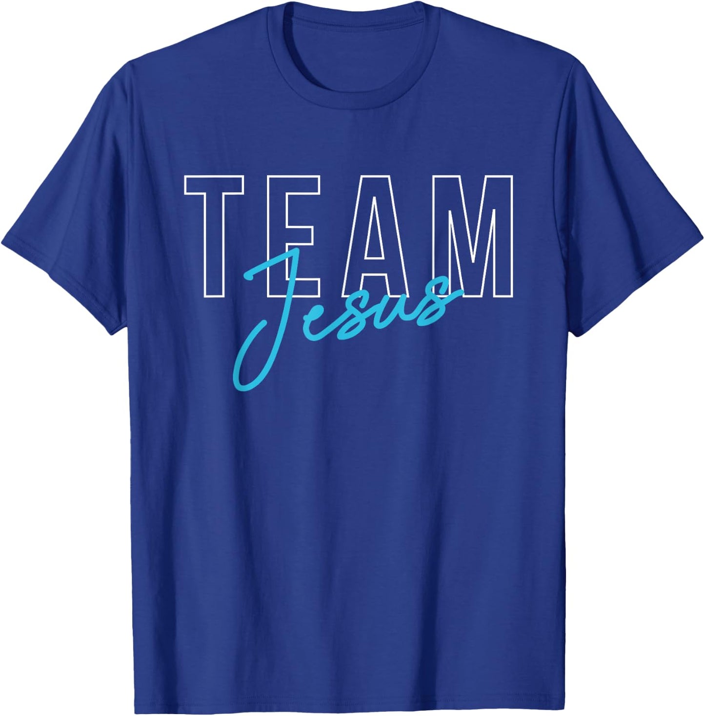 Team Jesus Church Community T-Shirt - T-Shirt | Royal