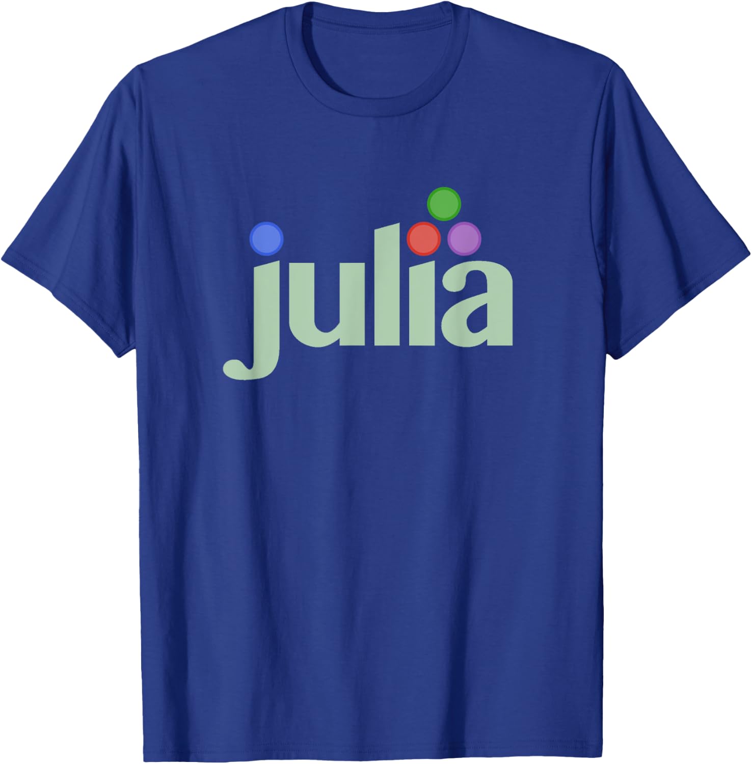 Julia Programming Language Coder and Software Developers T-Shirt - T-Shirt | Royal